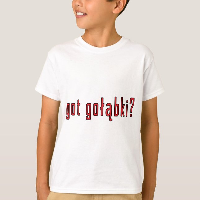 Camiseta ¿tiene golabki? (Anverso)