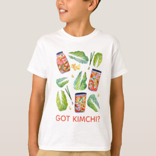 Camiseta ¿TIENE Kimchi? Color de fondo picante