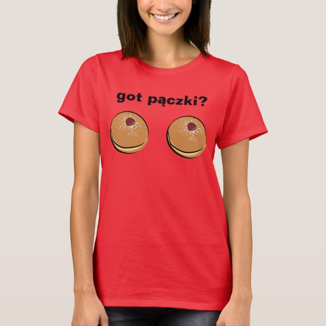 Camiseta ¿tiene paczki? (Anverso)