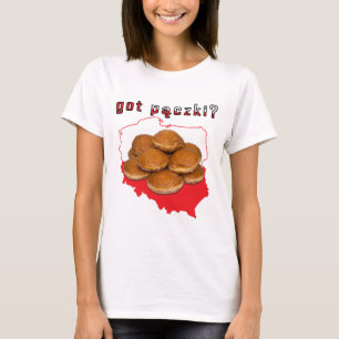 Camiseta ¿tiene paczki? Mapa polaco