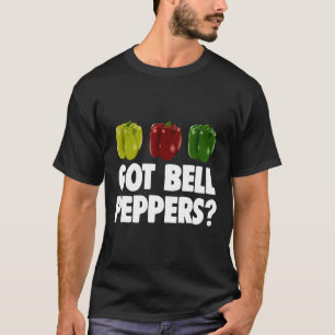 Camiseta Tiene Pimientos Crudos Jardinero De Verduras Jardí