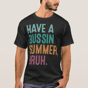Camiseta Tiene Un Maestro De Vintage Retro De Bust De Veran