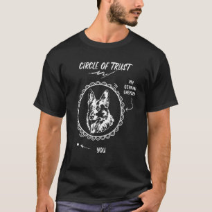 Camiseta Tiene Un Pequeño Círculo De Confianza En El Pastor