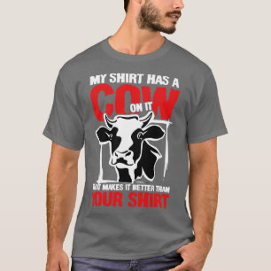 Camiseta Tiene un regalo de ganado para granjeros de vaca