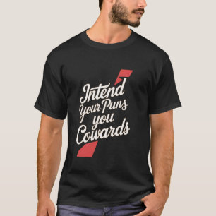 Camiseta Tienen la Intención de Sus Juegos de Palabras, Cob