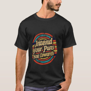 Camiseta Tienen la Intención de Sus Juegos de Palabras, Cob