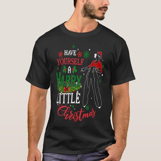 Camiseta Tienes a un H arry Little Navidades (Anverso)