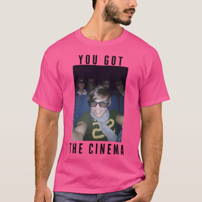 Camiseta Tienes Al Cine Louis En El Cine (Anverso)