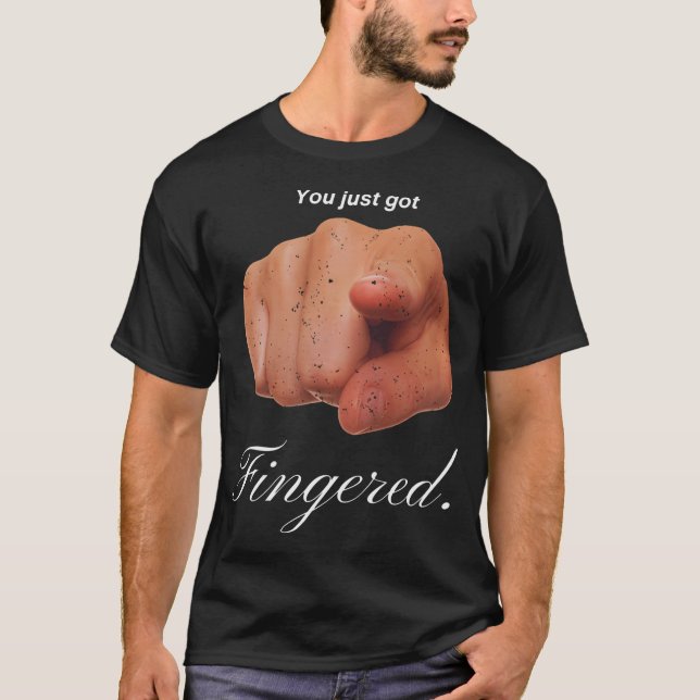Camiseta Tienes Dedo (Anverso)