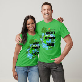 Camiseta Tienes derecho a saber si es transgénico