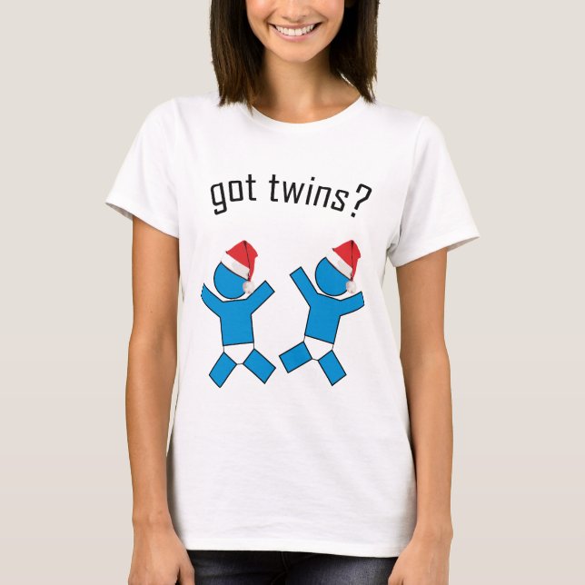Camiseta ¿Tienes gemelos? (Anverso)