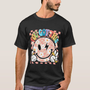 Camiseta Tienes Groovy Smile Motivational Testing Day Teac