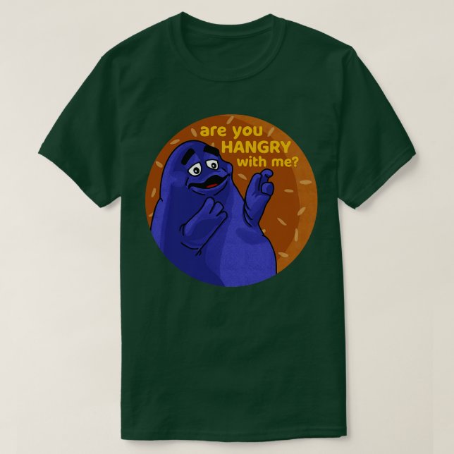 Camiseta ¿Tienes hambre conmigo? (Diseño del anverso)