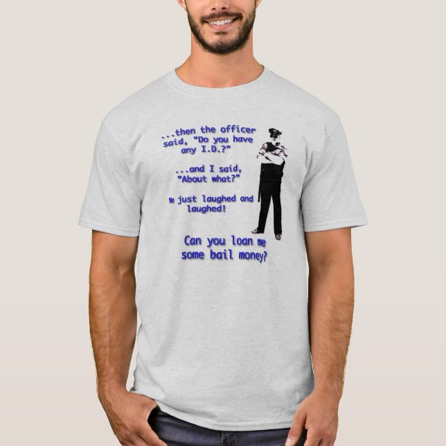 Camiseta ¿Tienes identificación? (Anverso)