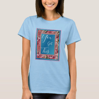 Camiseta Tienes Inspirador Este Flástico De Primavera Rosa