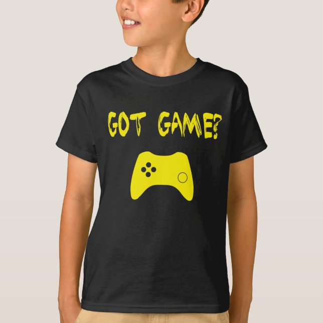 Camiseta ¿Tienes juego? Funny Gamer Tee (Anverso)