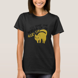 Camiseta Tienes La Moral De Un chiste Gracioso De Un Gato D