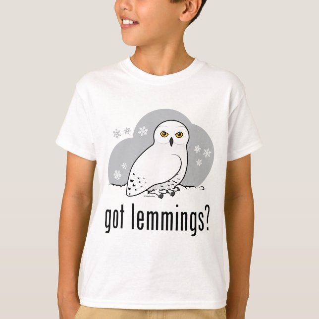 Camiseta ¿tienes lemmings? (Anverso)