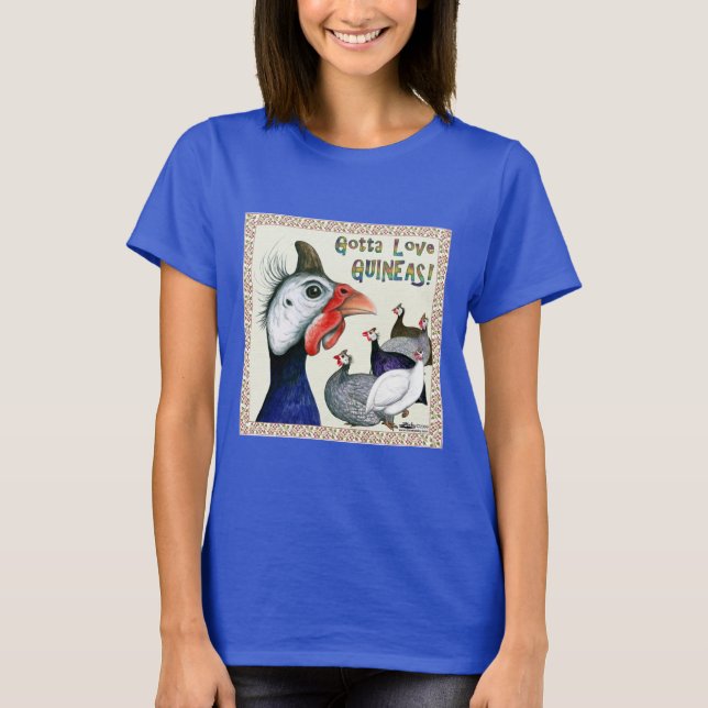 Camiseta ¡Tienes que amar a Guineas! (Anverso)