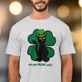 Camiseta ¿Tienes Suerte Felina?