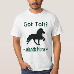 Camiseta ¿Tienes Tolt? Mi caballo islandés lo hace