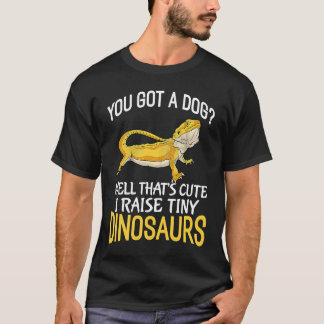 Camiseta Tienes un perro que levanto pequeños dinosaurios c
