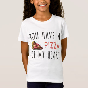 Camiseta Tienes una pizza de mi corazón