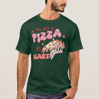 Camiseta Tienes una pizza de mi corazón 1