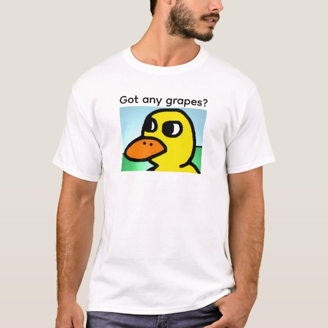 Camiseta ¿Tienes uvas? (Anverso)