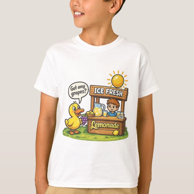 CAMISETA ¿TIENES UVAS? LIMONADA (Anverso)