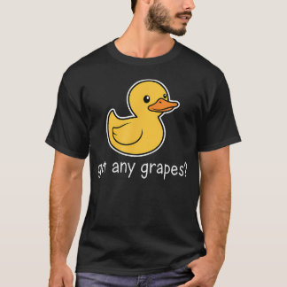 Camiseta Tienes Uvas Pato Lindo Granja Animal Divertido