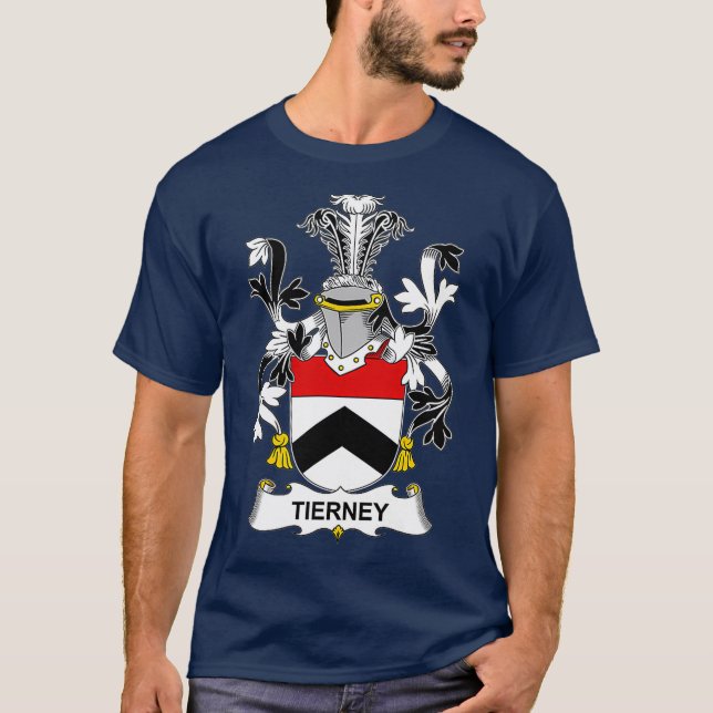 Camiseta Tierney Coat of Arms Family Crest (Anverso)