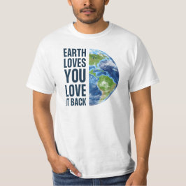 Camiseta Tierra Ama Te Ama De Vuelta