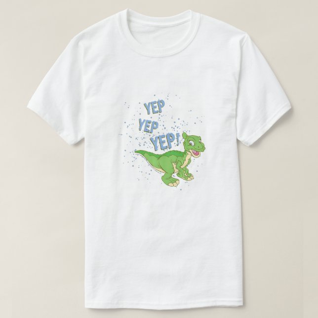 Camiseta tierra antes de tiempo (Diseño del anverso)