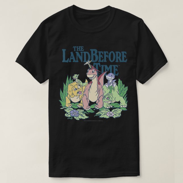Camiseta Tierra antes del tiempo Pastel de los amigos de lo (Diseño del anverso)
