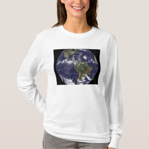 Camiseta Tierra completa mostrando América del Norte 2