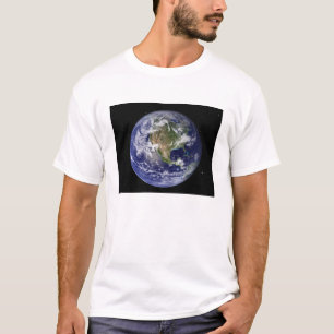 Camiseta Tierra completa mostrando América del Norte 4