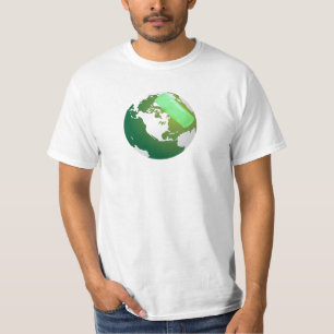 Camiseta Tierra con banda verde