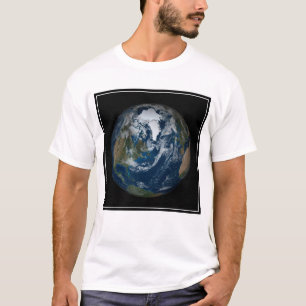 Camiseta Tierra Con Nubes Y Hielo Marítimo 2