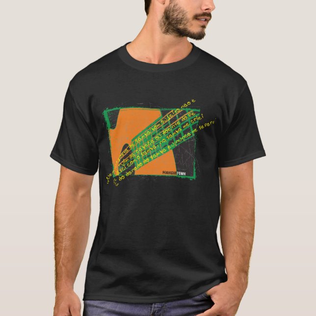 Camiseta Tierra de DA Minha de la samba, mundial 2014 del (Anverso)
