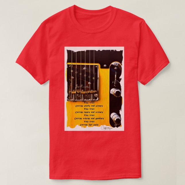 Camiseta Tierra De Esperanza Y Sueños De Wordart Tributo De (Diseño del anverso)