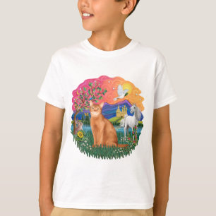 Camiseta Tierra de fantasía - Abysiniana (rojo)