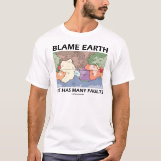 Camiseta Tierra de la culpa ella tiene muchas faltas