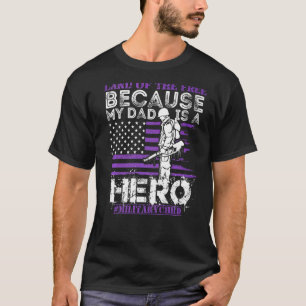 Camiseta Tierra De La Libertad Mi Papá Es Valiente Milicia 