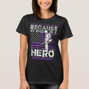 Camiseta Tierra De La Libertad Mi Papá Es Valiente Milicia