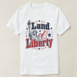 Camiseta Tierra de la Libertad – Patriótico 4 de Julio
