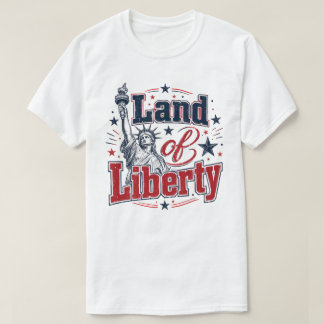 Camiseta Tierra de la Libertad – Patriótico 4 de Julio