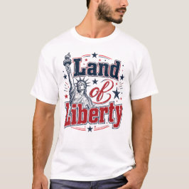 Camiseta Tierra de la Libertad – Patriótico 4 de Julio