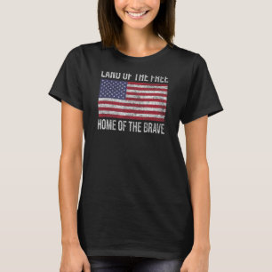 CAMISETA TIERRA DE LA LIBRE CASA DE LA VALIENTE BANDERA EST