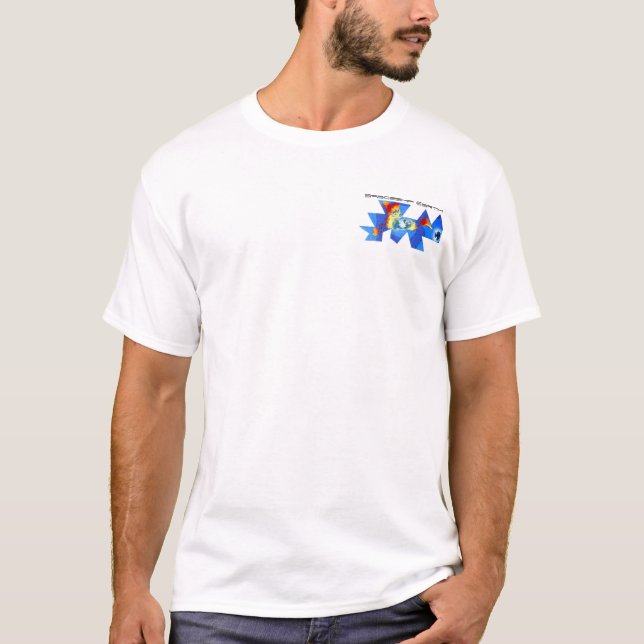 Camiseta Tierra de la nave espacial (Anverso)